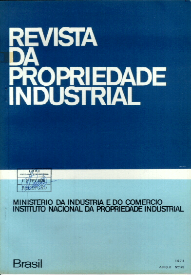 Comunicados - Revista RPI - Inpi